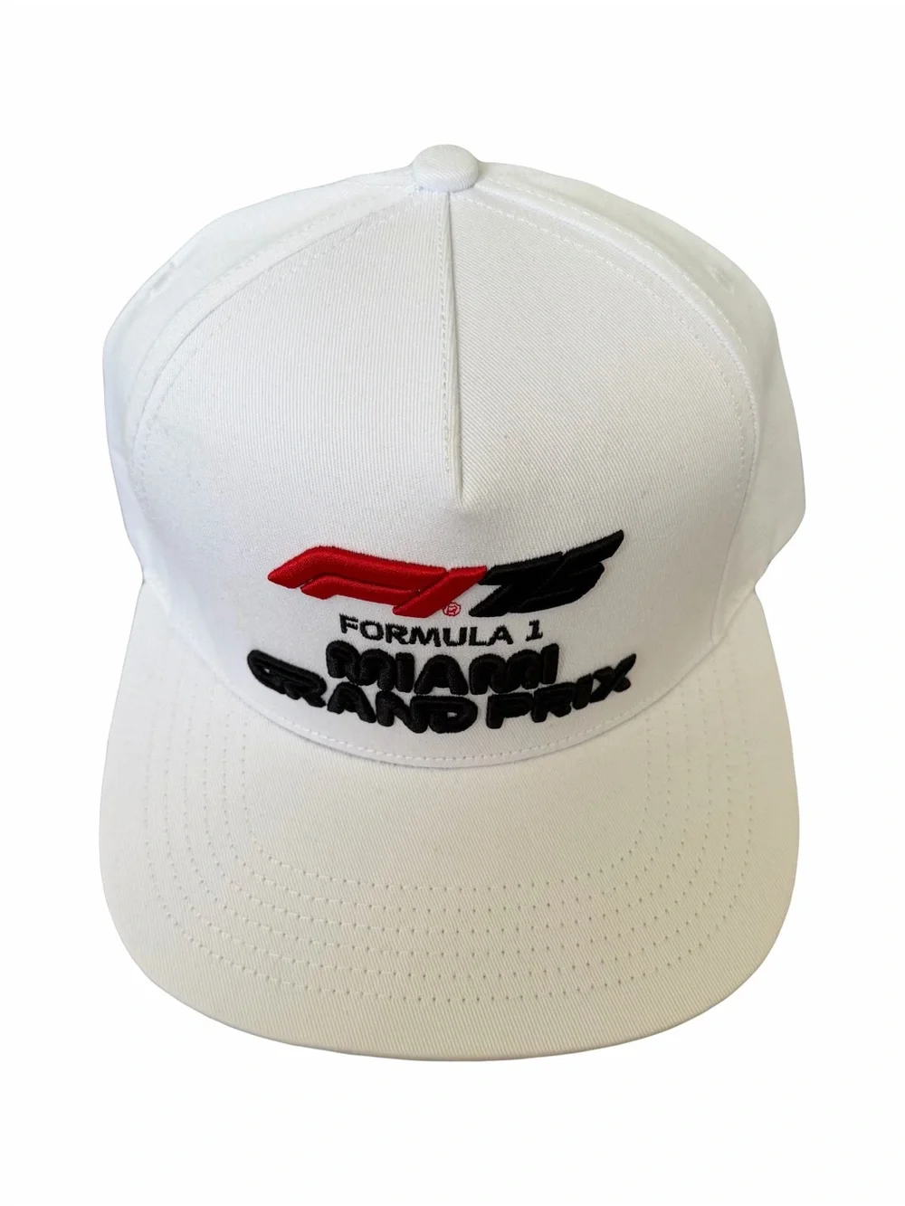 Formula 1 Miami Grand Prix Hat | Official F1 White Snapback Cap